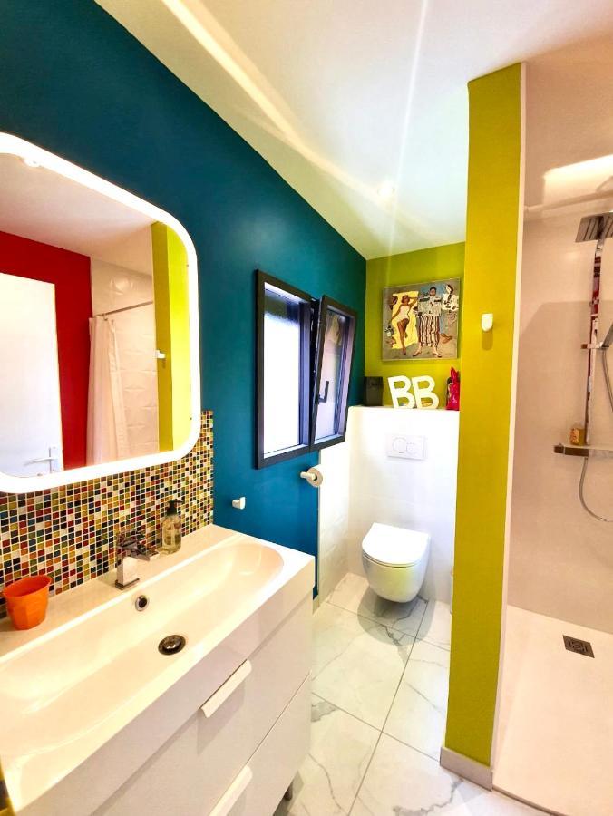 La Maison Pop Appartement Meuble Independant Avec Jardin Роман-сюр-Изер Экстерьер фото