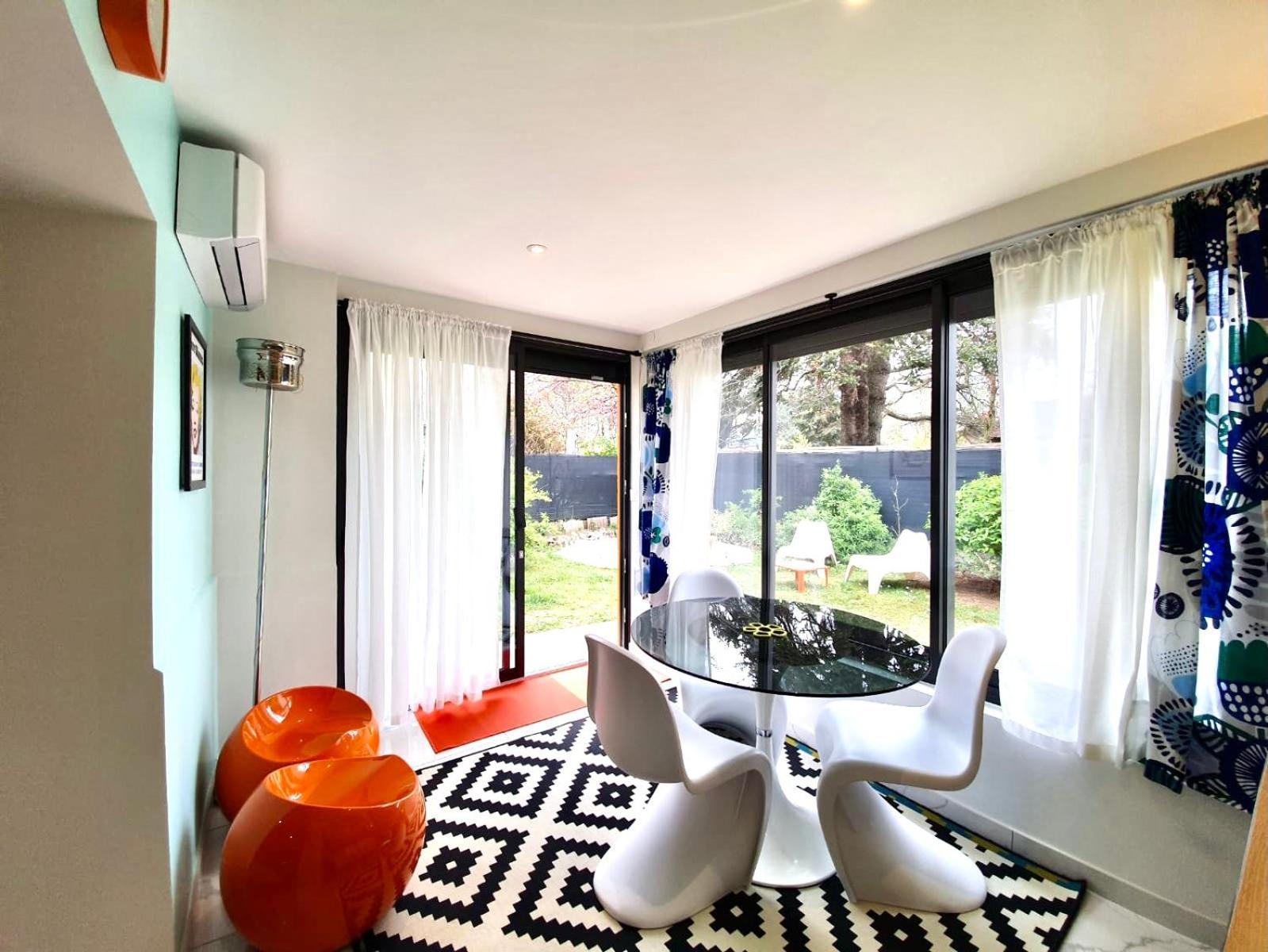 La Maison Pop Appartement Meuble Independant Avec Jardin Роман-сюр-Изер Экстерьер фото