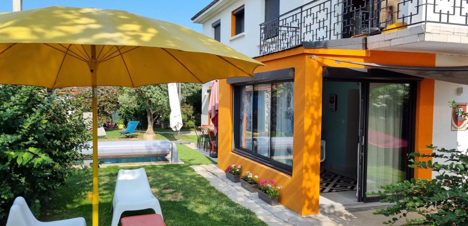 La Maison Pop Appartement Meuble Independant Avec Jardin Роман-сюр-Изер Экстерьер фото